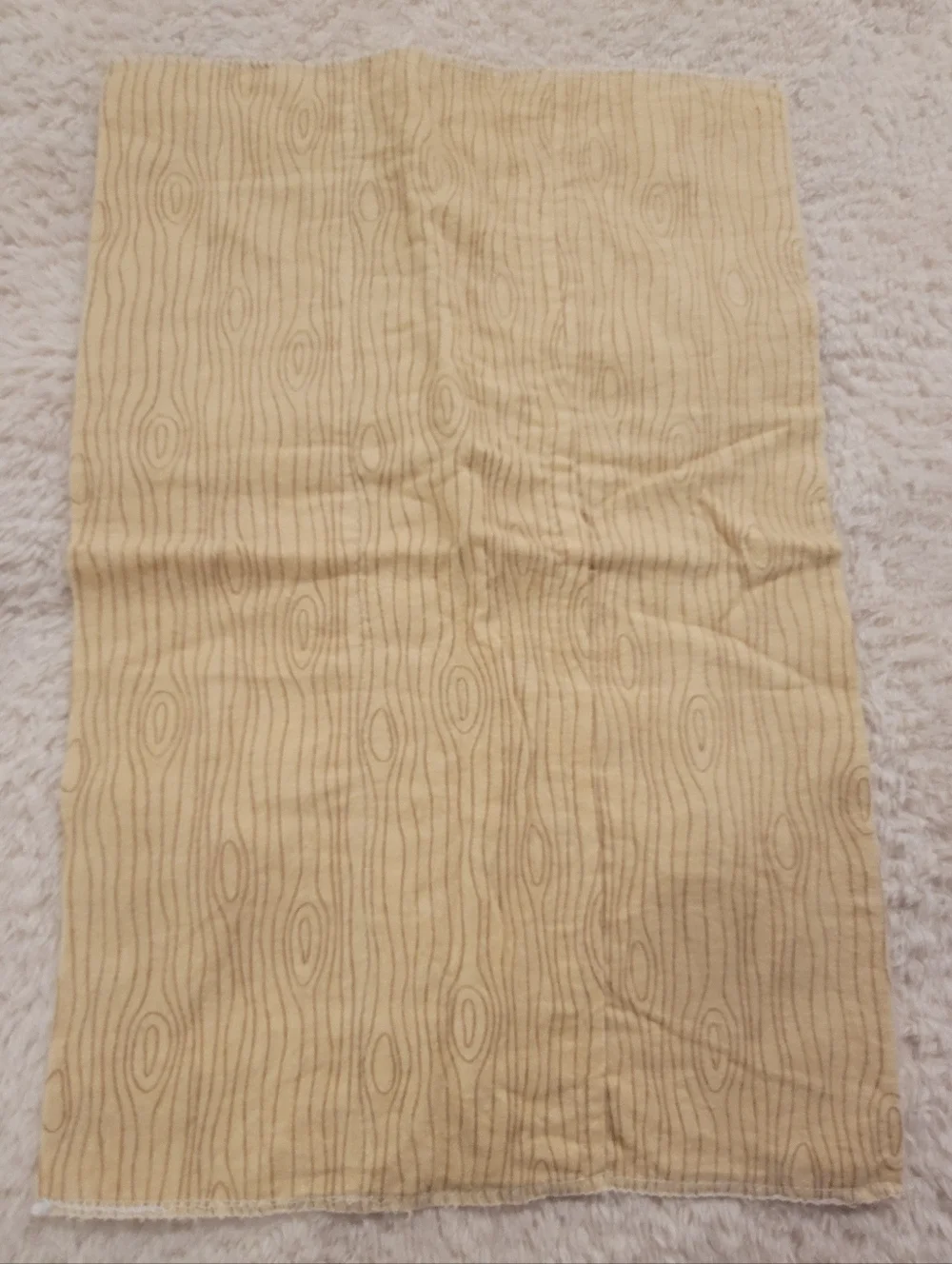 Hudson baby set of four burp cloths in Cotton flannel